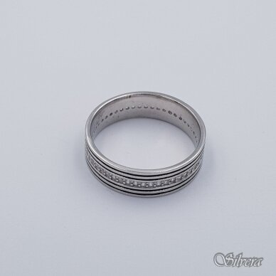 Sidabrinis žiedas su cirkoniais Z321; 20 mm