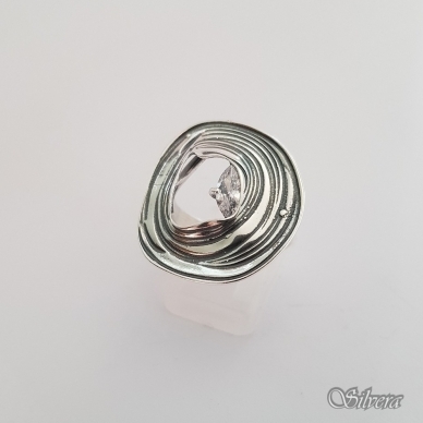Sidabrinis žiedas su cirkoniu Z1325; 18,5 mm