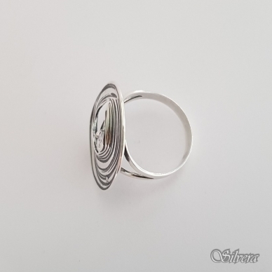 Sidabrinis žiedas su cirkoniu Z1325; 18,5 mm 2