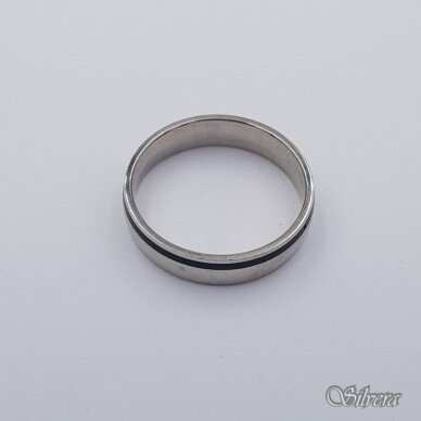 Sidabrinis žiedas su emaliu Z409; 19 mm 1
