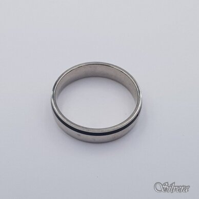 Sidabrinis žiedas su emaliu Z409; 20 mm 1