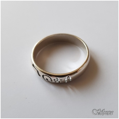 Sidabrinis žiedas Z1096; 18,5 mm