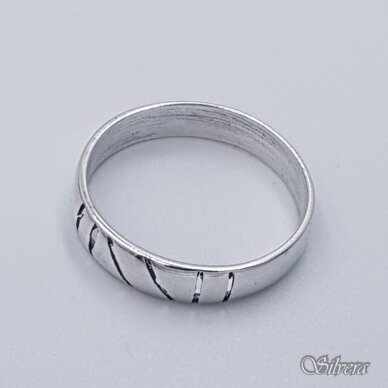 Sidabrinis žiedas Z1097; 17,5 mm 1