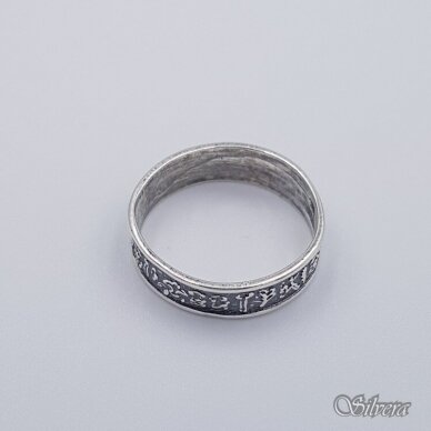 Sidabrinis žiedas Z203; 18,5 mm