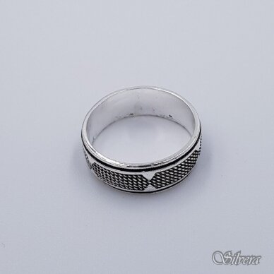 Sidabrinis žiedas Z199; 20 mm 1
