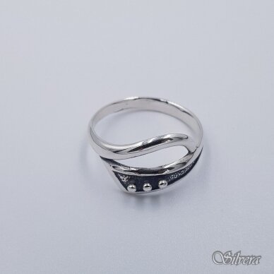Sidabrinis žiedas Z311; 21 mm