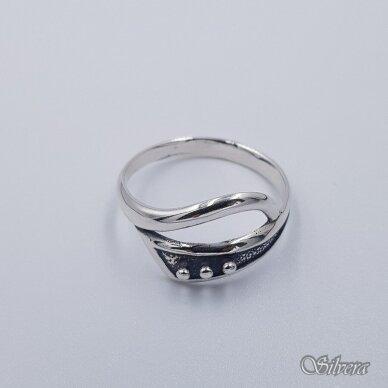 Sidabrinis žiedas Z311; 22 mm 1