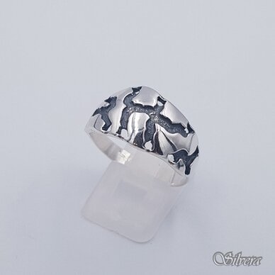 Sidabrinis žiedas Z342; 21,5 mm
