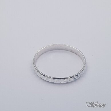 Sidabrinis žiedas Z391; 18 mm 1