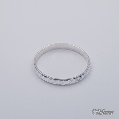 Sidabrinis žiedas Z391; 19 mm 1