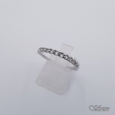 Sidabrinis žiedas Z463; 19 mm