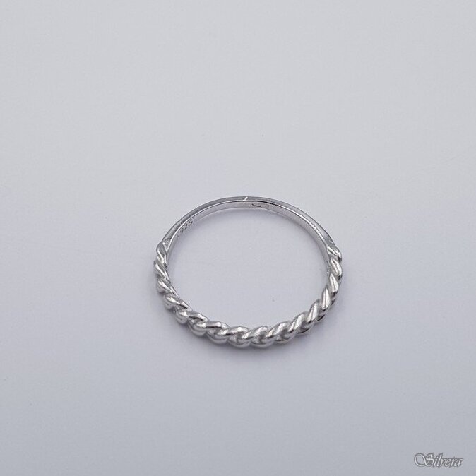 Sidabrinis žiedas Z463; 19 mm 1