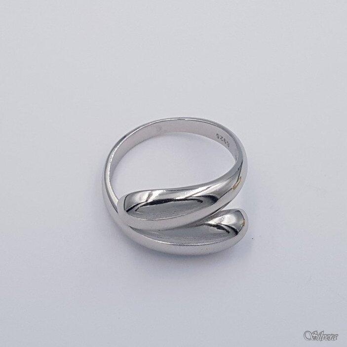 Sidabrinis žiedas Z626; 19 mm 1
