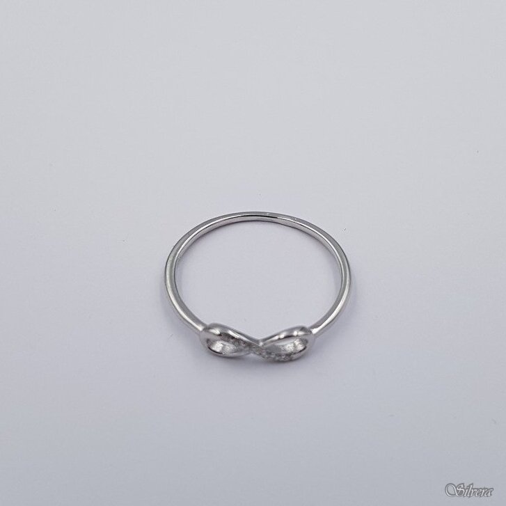 Sidabrinis žiedas su cirkoniais Z424; 19,5 mm 1 Sidabrinis žiedas su cirkoniais Z424; 19,5 mm 1