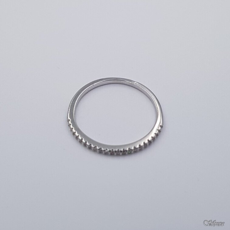 Sudraba gredzens ar cirkoniju Z178; 17 mm 1 Sudraba gredzens ar cirkoniju Z178; 17 mm 1