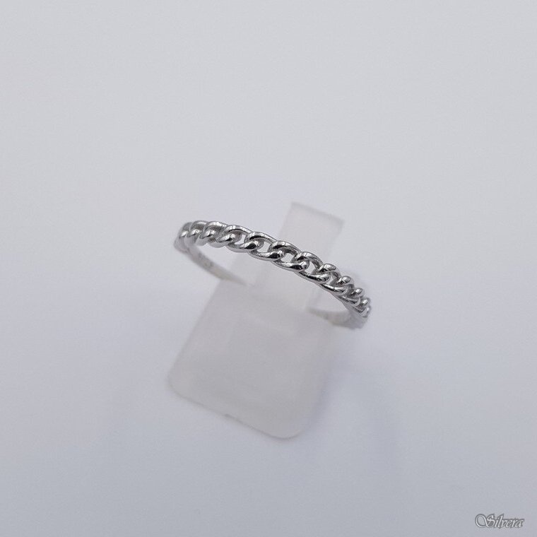 Sidabrinis žiedas Z463; 19 mm