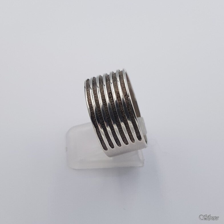 Sidabrinis žiedas Z762; 22 mm 1 Sidabrinis žiedas Z762; 22 mm 1