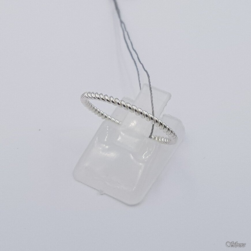 Sidabrinis žiedas Z427; 17 mm