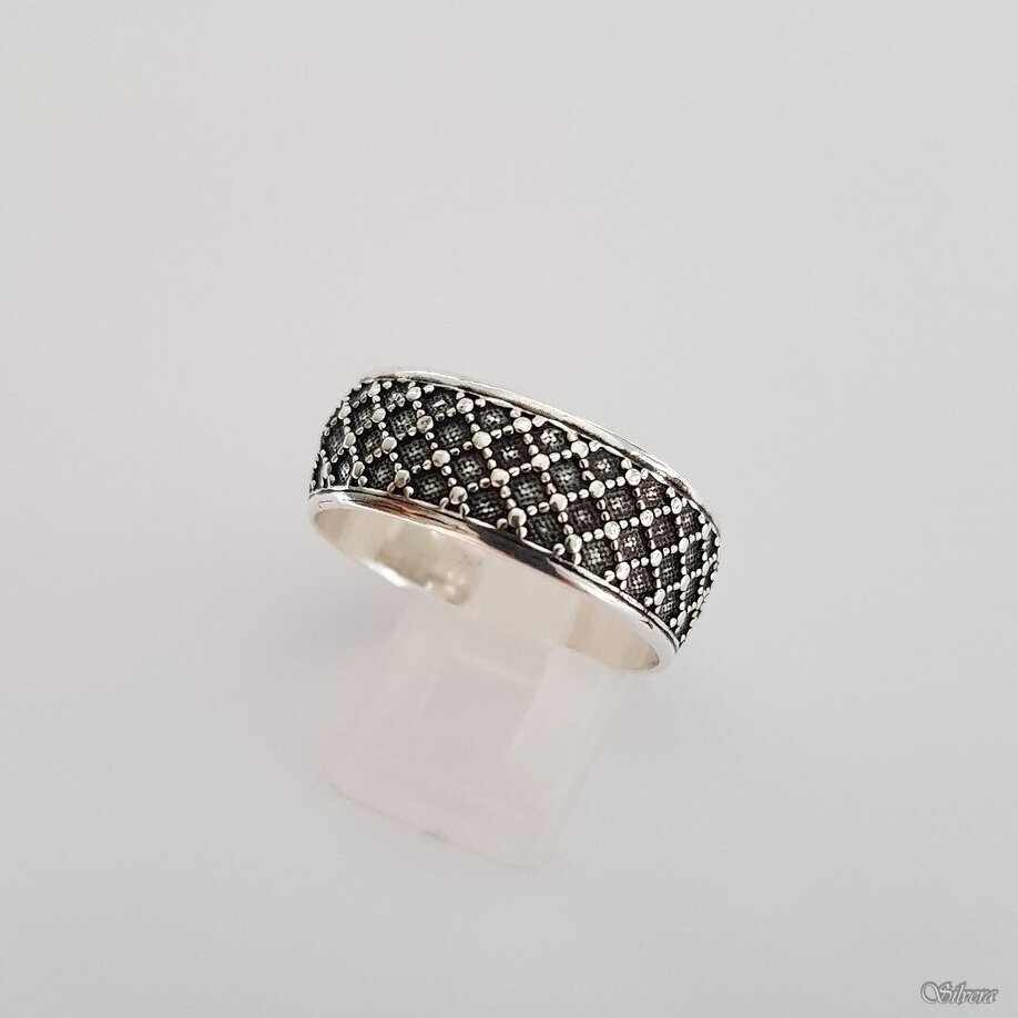 Sidabrinis žiedas Z141; 18,5 mm