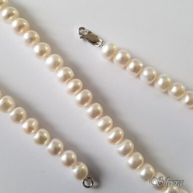 Vėrinys iš perlų FBW39; 45 cm