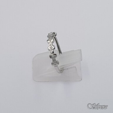 Sidabrinis žiedas su cirkoniais Z779; 17 mm Sidabrinis žiedas su cirkoniais Z779; 17 mm