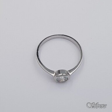 Sidabrinis žiedas su cirkoniu Z783; 19 mm Sidabrinis žiedas su cirkoniu Z783; 19 mm